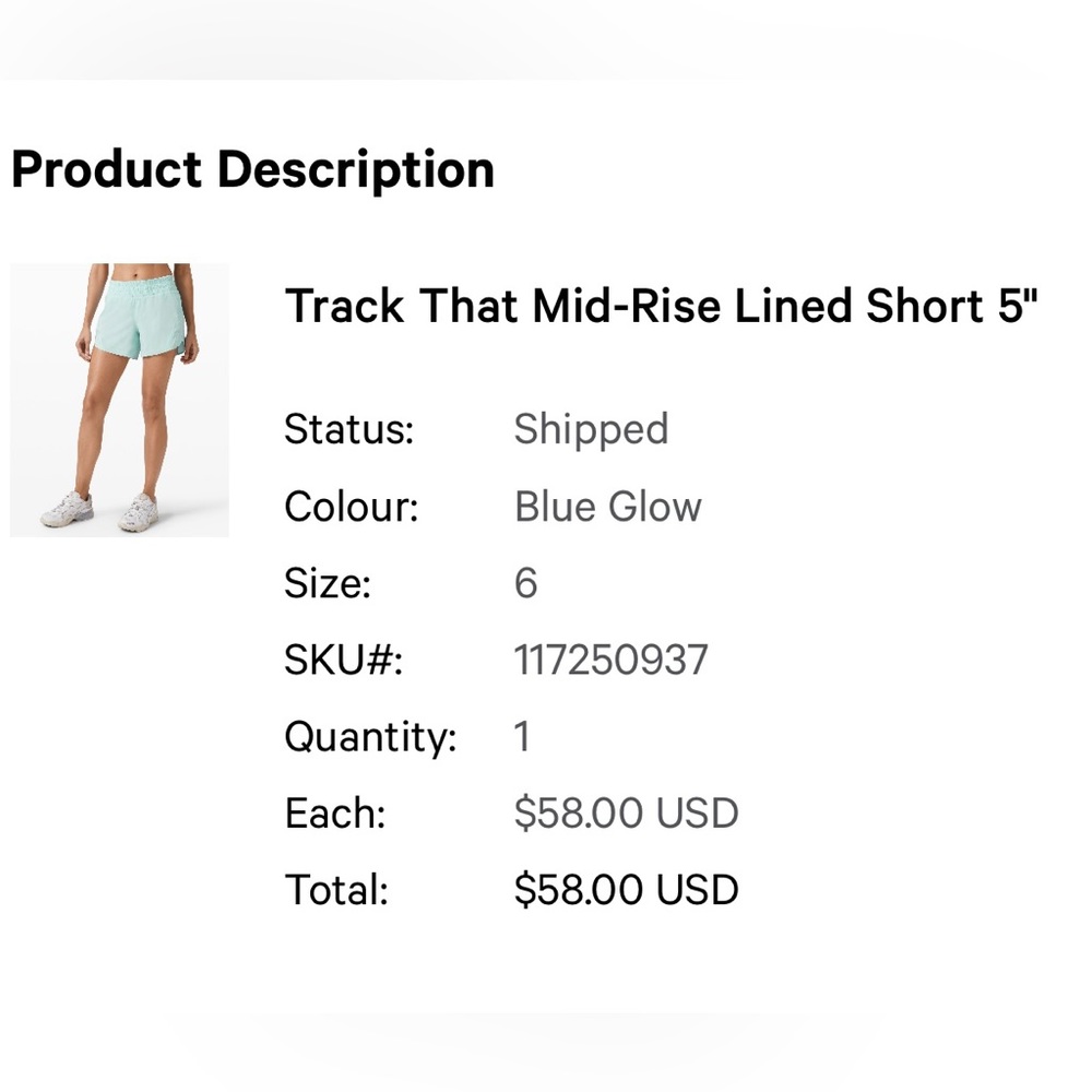 Track that mid rise lined shorts 5 inch